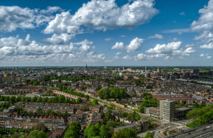 Groningen uit de lucht