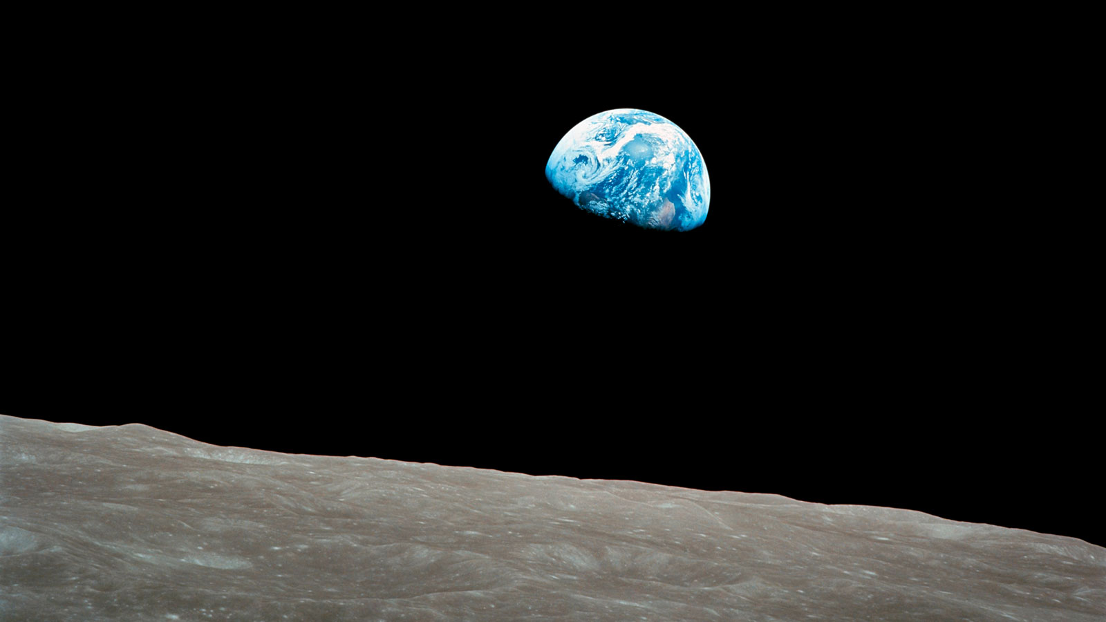 Earthrise - NASA/Bill Anders 1968 - Public Domain