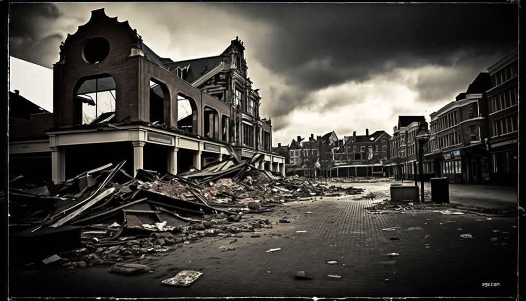 Rixster_photo_in_style_of_Pablo_Carpio_devastated_city_of_groni_ff91d55a-79db-493d-8984-613104f0c6c2