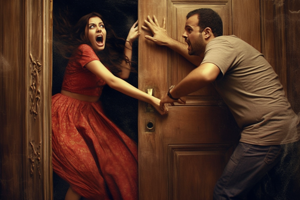 ThE_ED_a_man_bursting_throuugh_a_door_sticking_his_hand_out_to__b438f03b-e154-4bea-b598-54d64e599af2