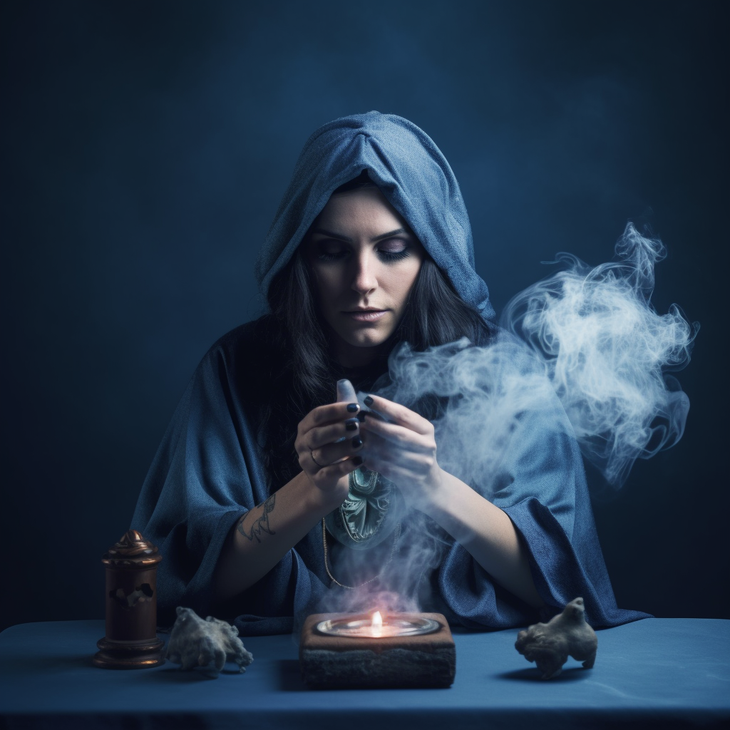 ThE_ED_a_modern_fortune_teller_smoke_coming_up_from_underneath__2501140f-412f-4c89-ba23-0ae53e2e1f23.png