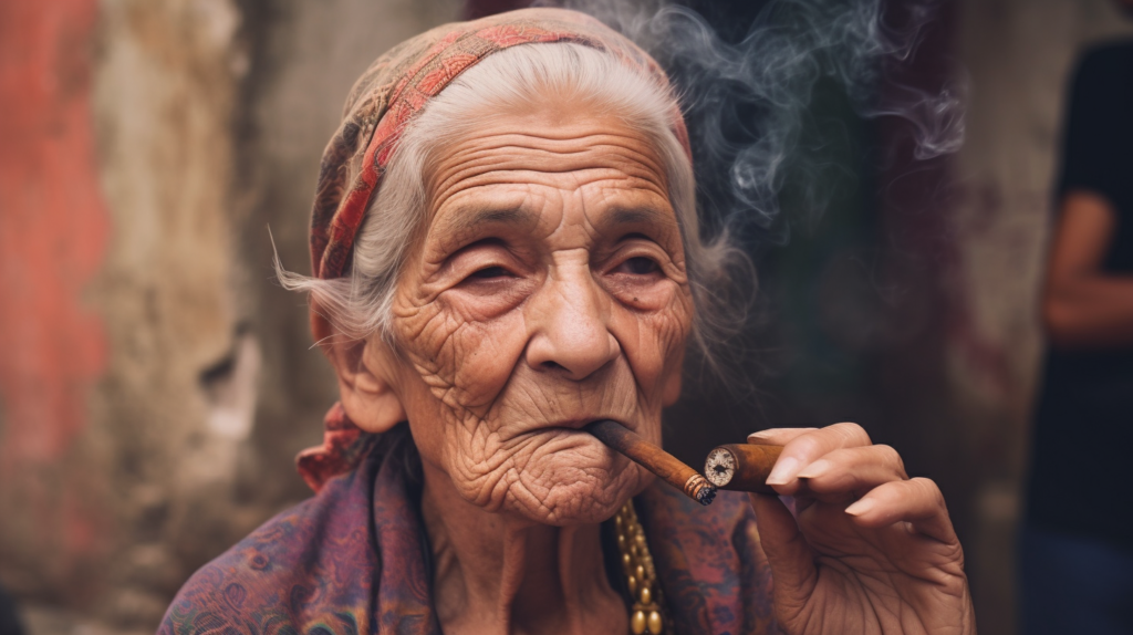 ThE_ED_an_old_woman_looking_uninterested_smoking_a_cigar_707eced9-8de2-4bb8-83e1-d67861f98287