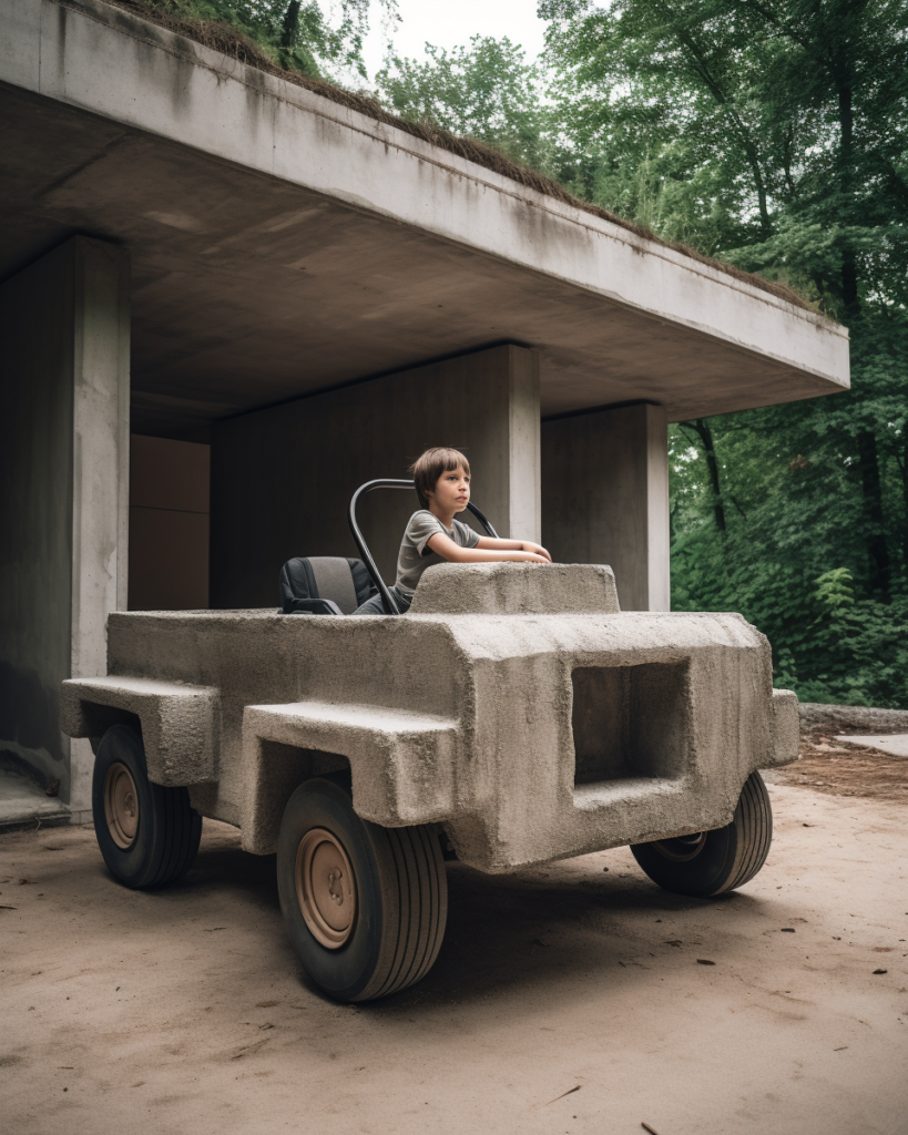 the__ed_a_kid_driving_a_reinforced_concrete_car_brutalist_style_96fe76b9-216e-439b-bbd5-652238ffd261.png