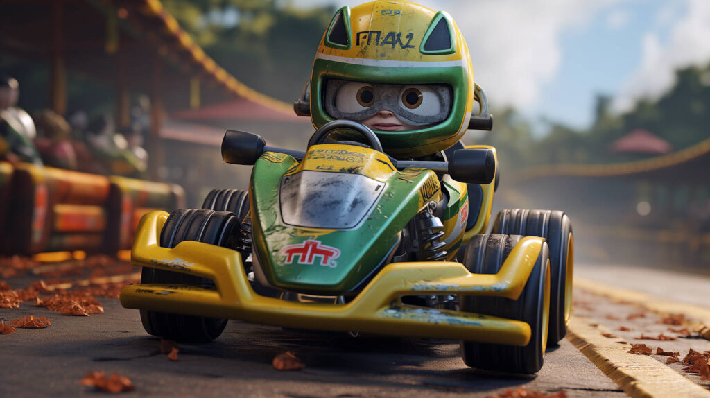 rixster_box_car_race_car_with_Brazilian_kid